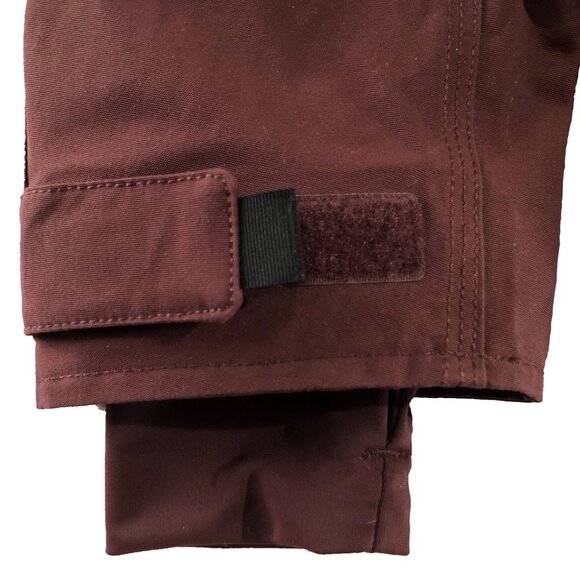 Carhartt Jacket Womens Size XL (16/18) Burgundy Shoreline Storm Defender Hooded - Picture 12 of 16
